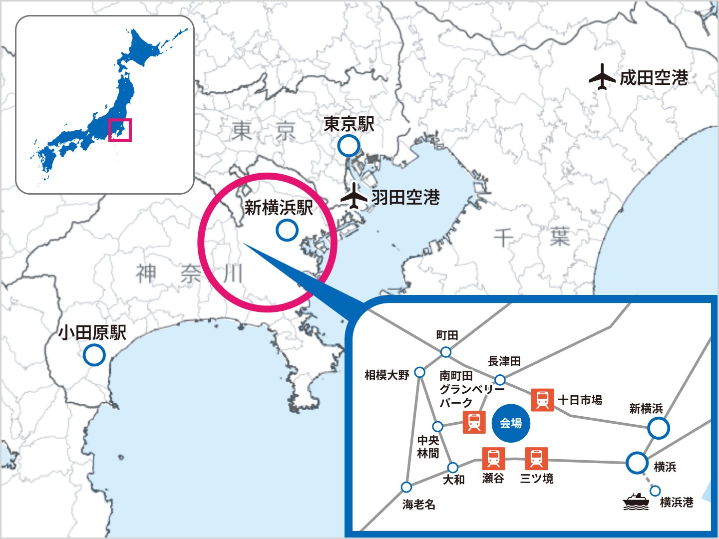 会場全体マップ